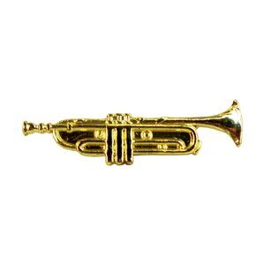 Trumpet Enamel Pin - Classical Jazz Musical Instrument Marching Band Apparel NWT